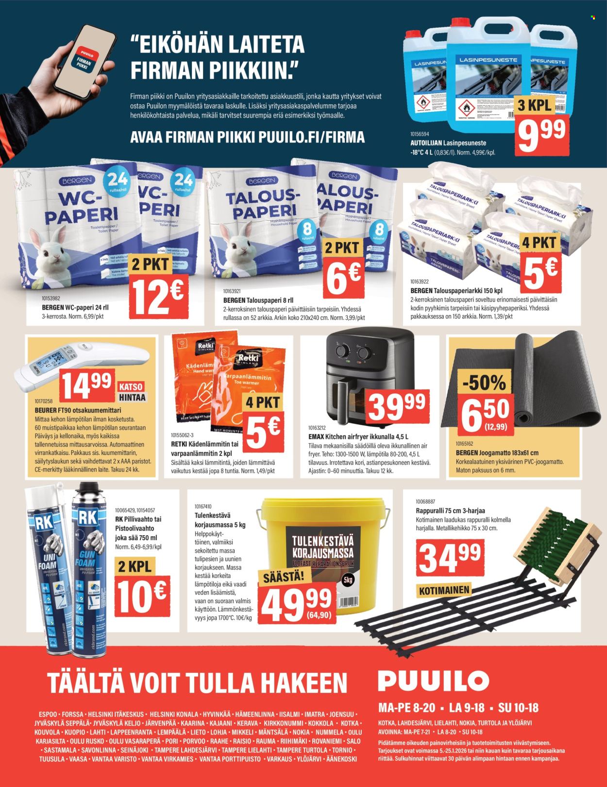Puuilo tarjoukset - 05.01.2026 - 25.01.2026. Sivu 16