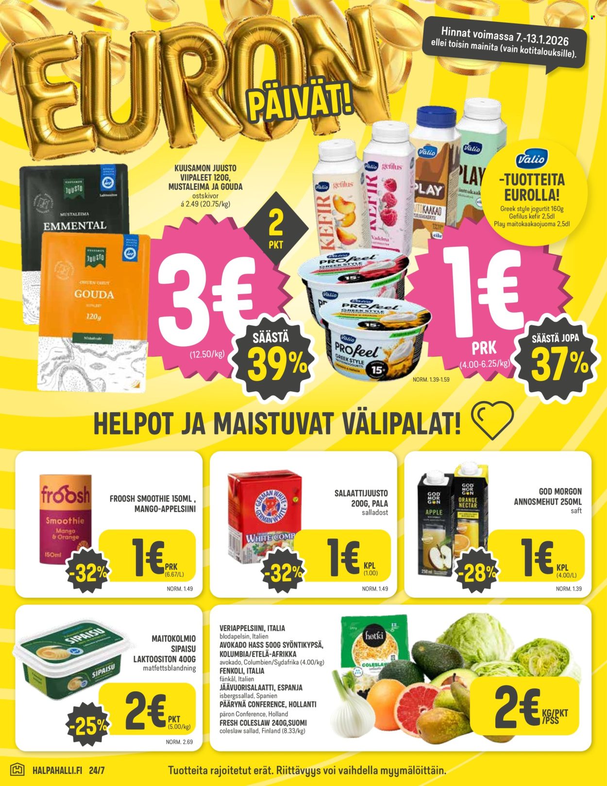 HalpaHalli tarjoukset - 07.01.2026 - 13.01.2026. Sivu 2