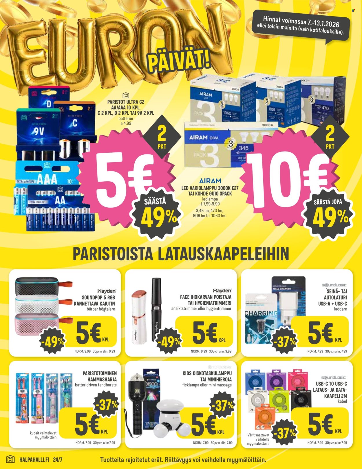 HalpaHalli tarjoukset - 07.01.2026 - 13.01.2026. Sivu 8