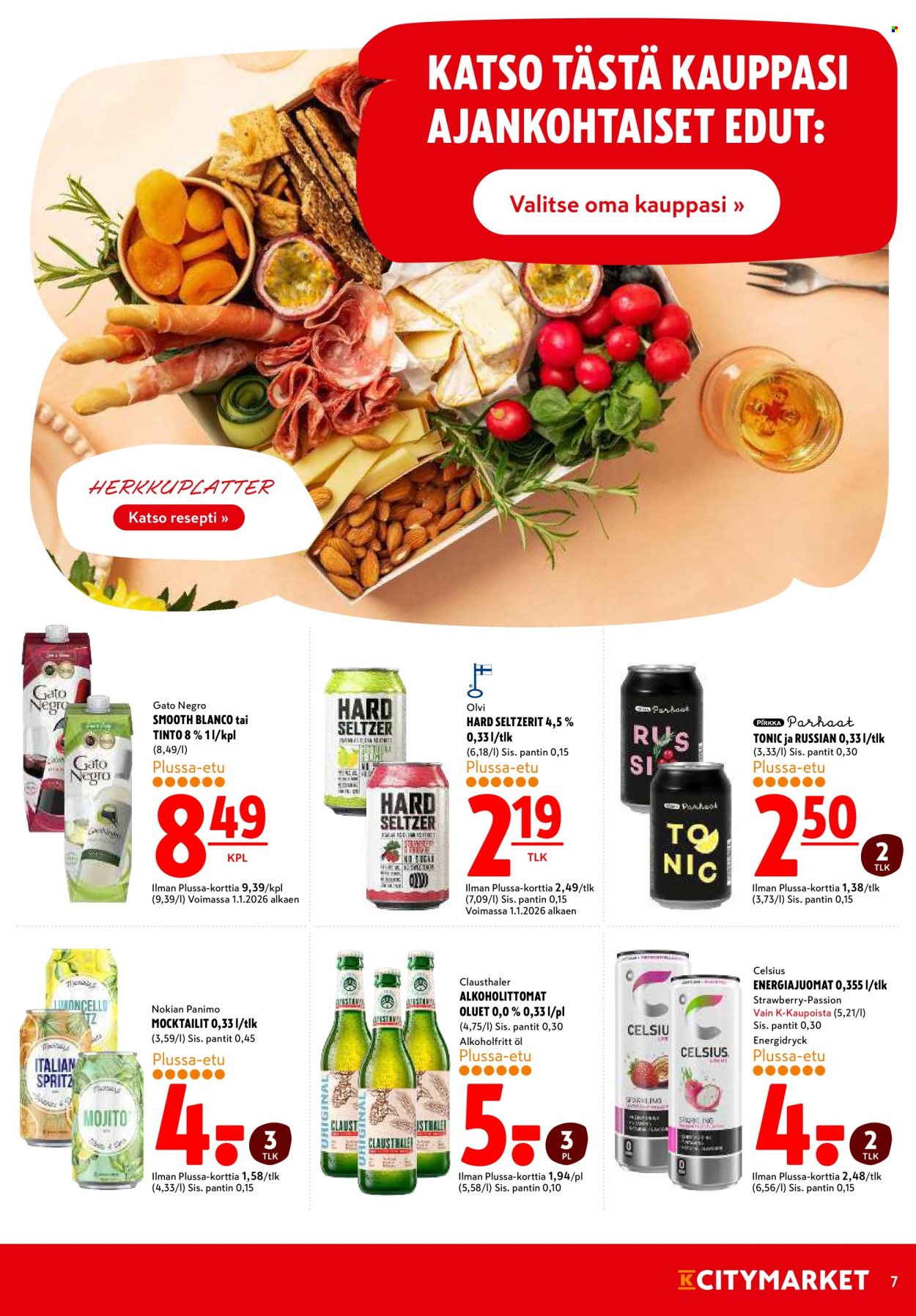 K-citymarket tarjoukset - 08.01.2026 - 11.01.2026. Sivu 7