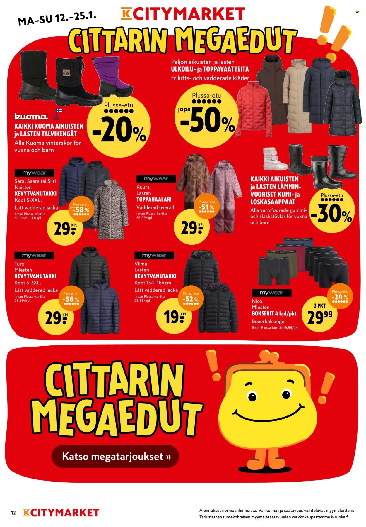K-citymarket tarjoukset - 12.01.2026 - 25.01.2026. Sivu 12