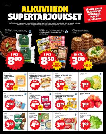 Tokmanni tarjoukset  - 12.01.2026 - 14.01.2026.