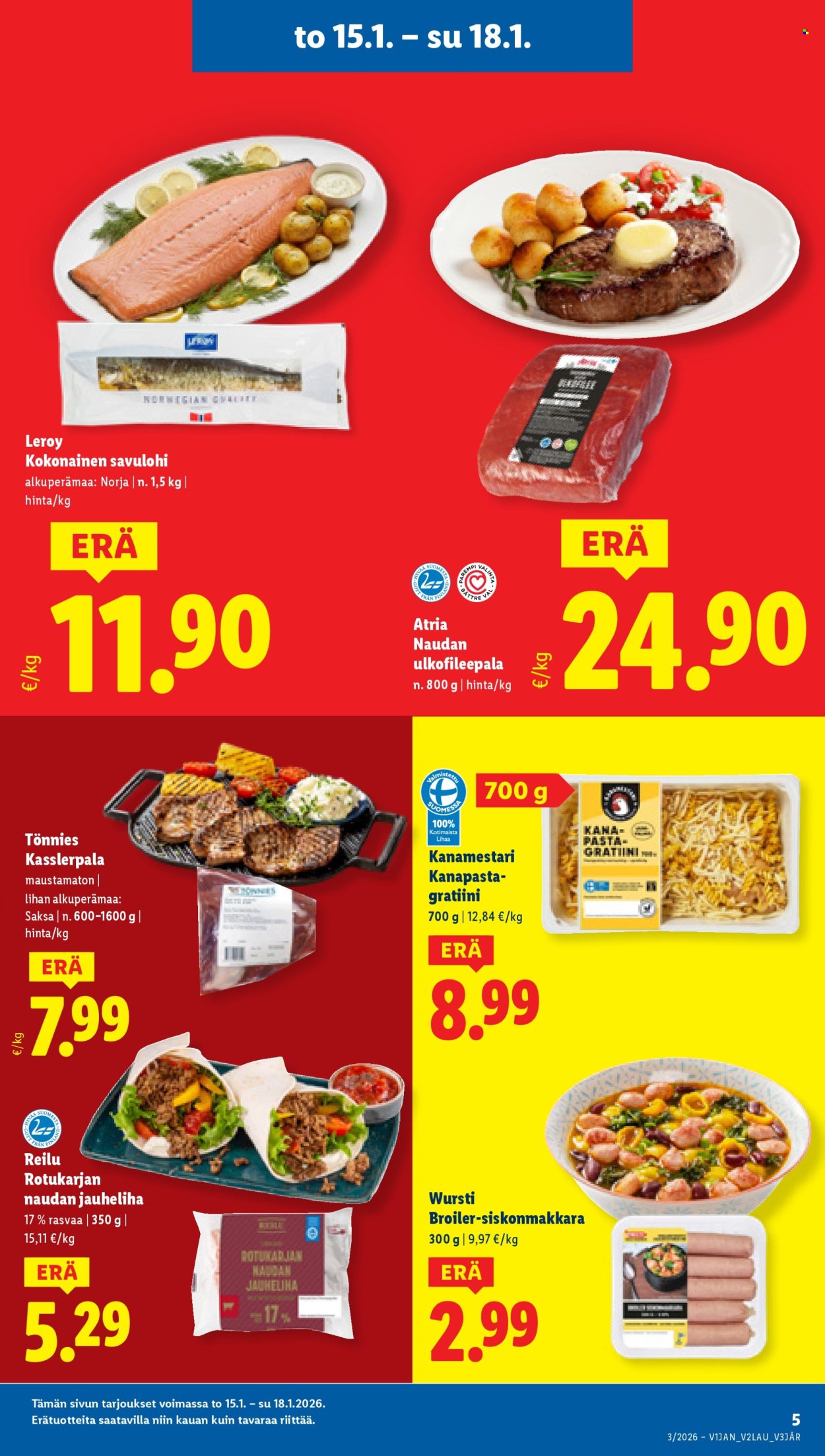 Lidl tarjoukset - 15.01.2026 - 21.01.2026. Sivu 5