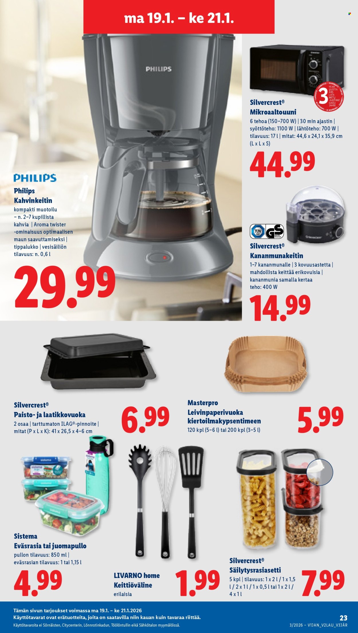 Lidl tarjoukset - 15.01.2026 - 21.01.2026. Sivu 29