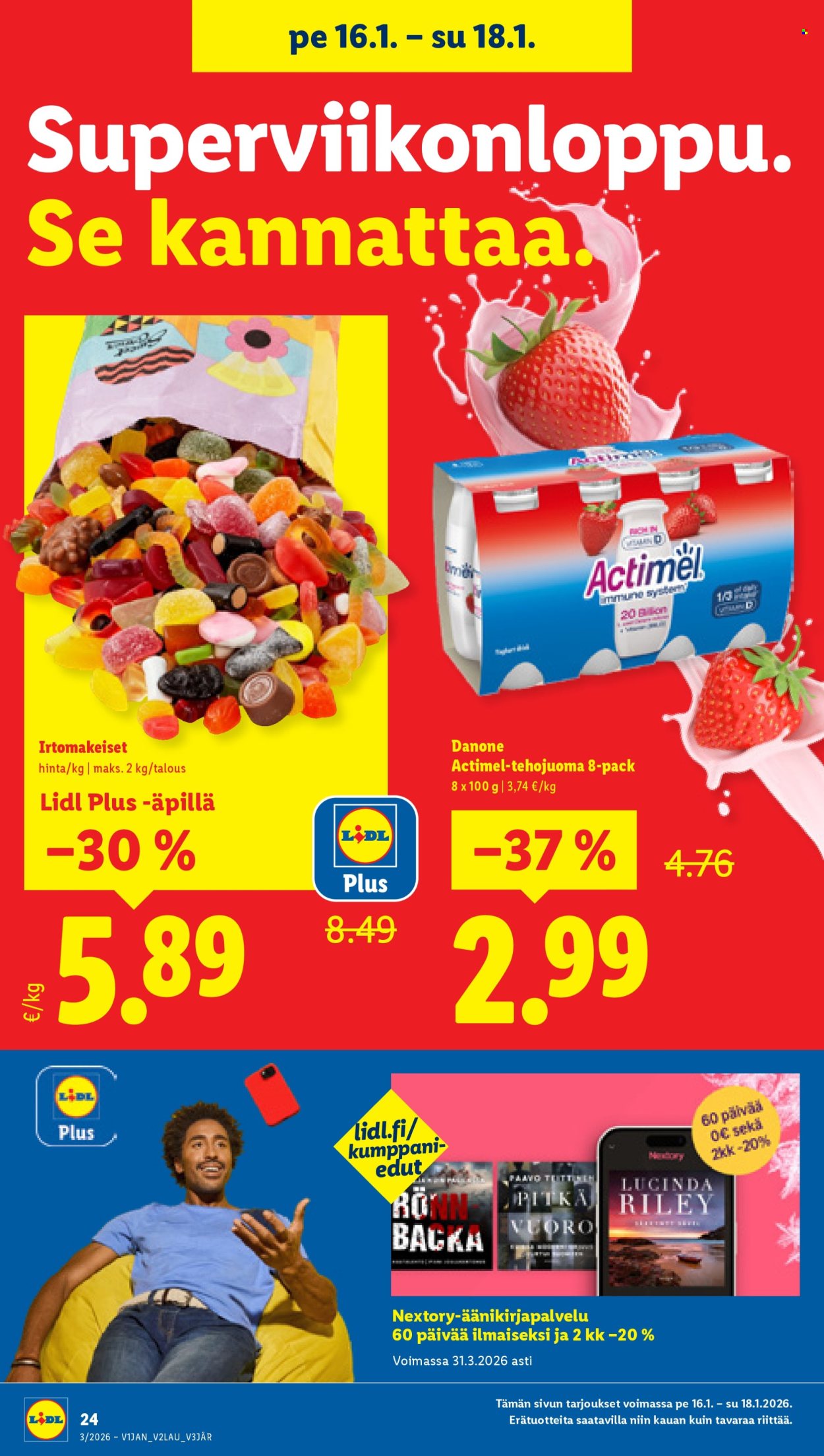 Lidl tarjoukset - 15.01.2026 - 21.01.2026. Sivu 30