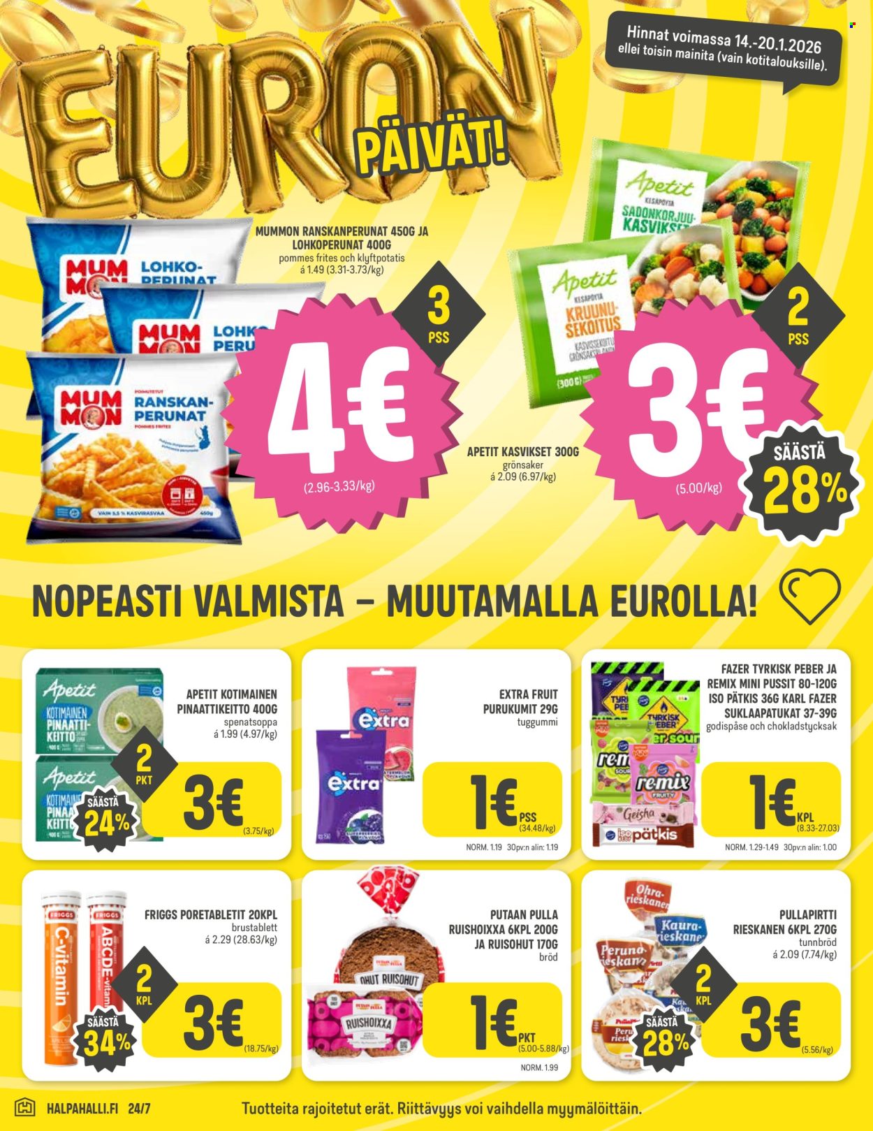 HalpaHalli tarjoukset - 14.01.2026 - 20.01.2026. Sivu 4