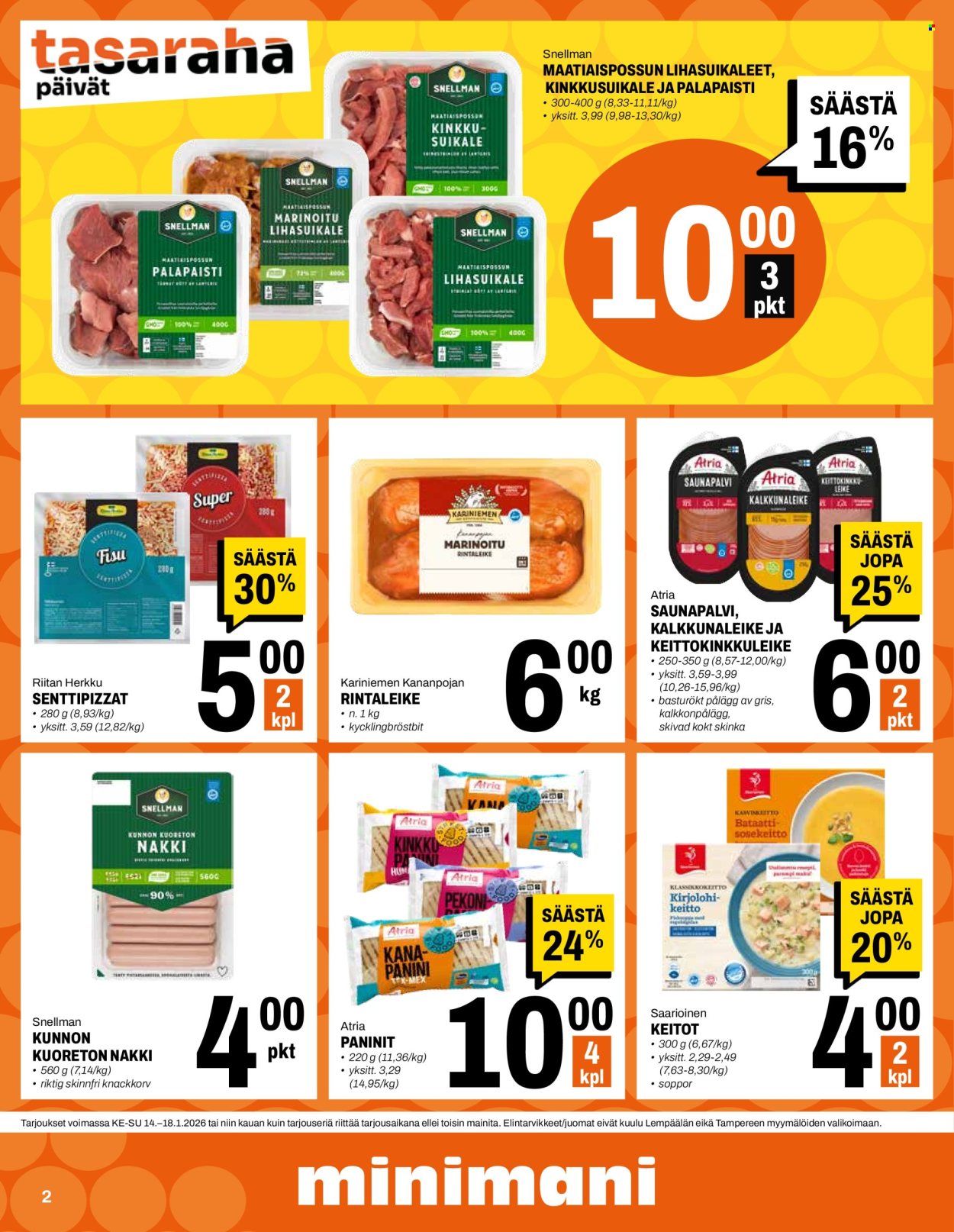 Minimani tarjoukset - 14.01.2026 - 18.01.2026. Sivu 2