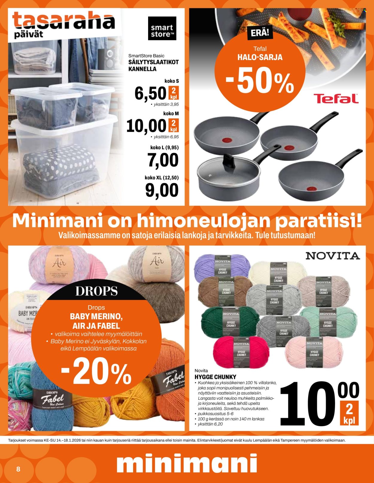 Minimani tarjoukset - 14.01.2026 - 18.01.2026. Sivu 8
