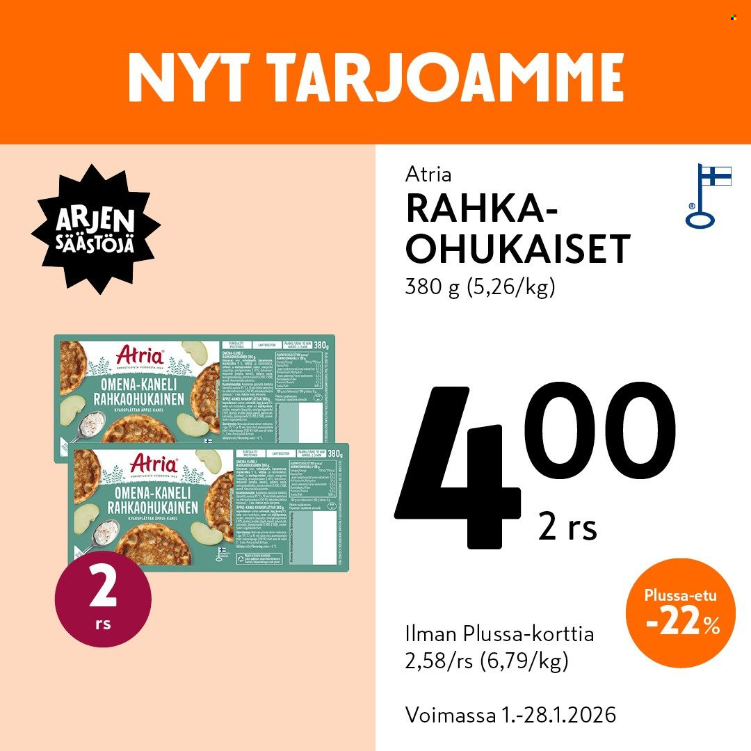 K-market tarjoukset - 01.01.2026 - 28.01.2026. Sivu 1