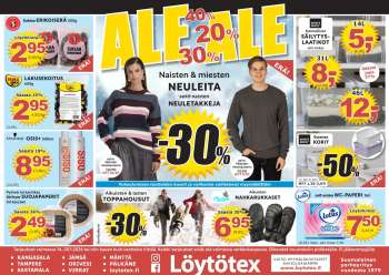 Löytötex tarjoukset  - 14.01.2026 - 20.01.2026.
