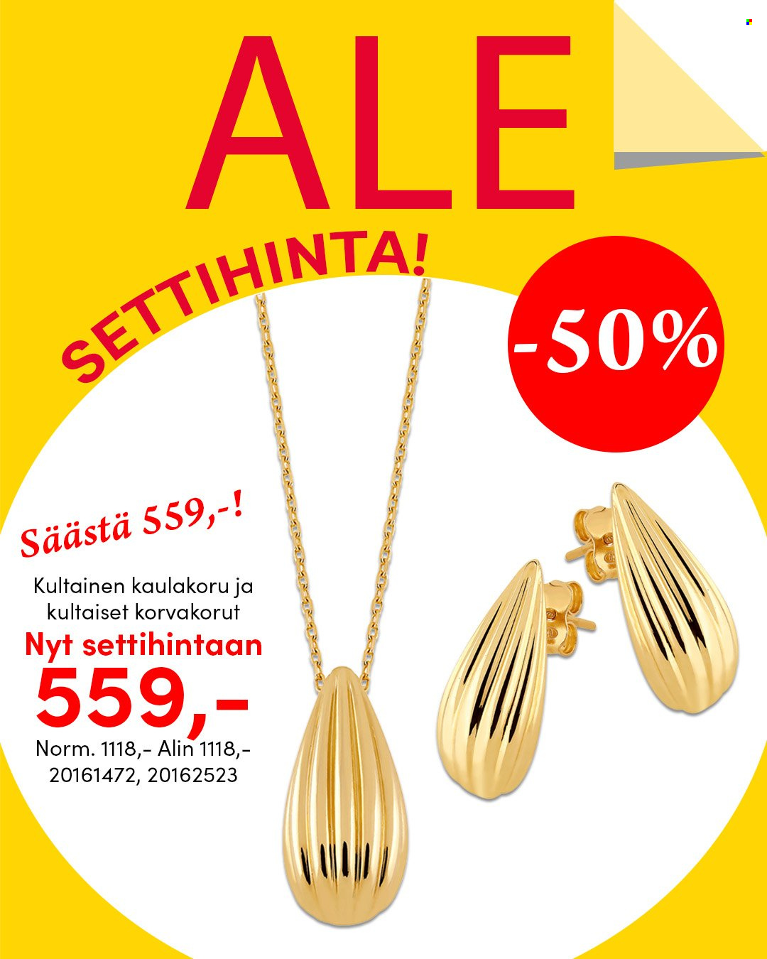 Kultajousi tarjoukset. Sivu 5