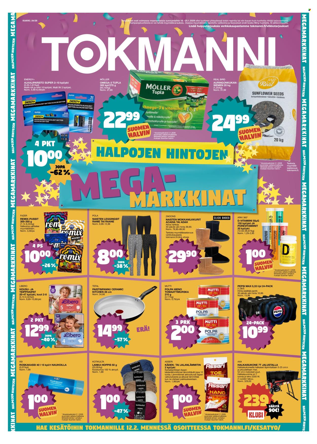 Tokmanni tarjoukset - 19.01.2026 - 25.01.2026. Sivu 1