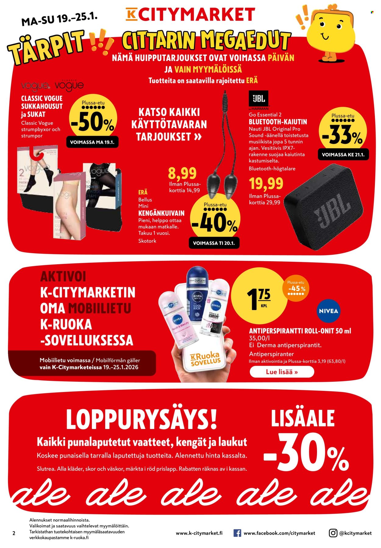 K-citymarket tarjoukset - 19.01.2026 - 25.01.2026. Sivu 2