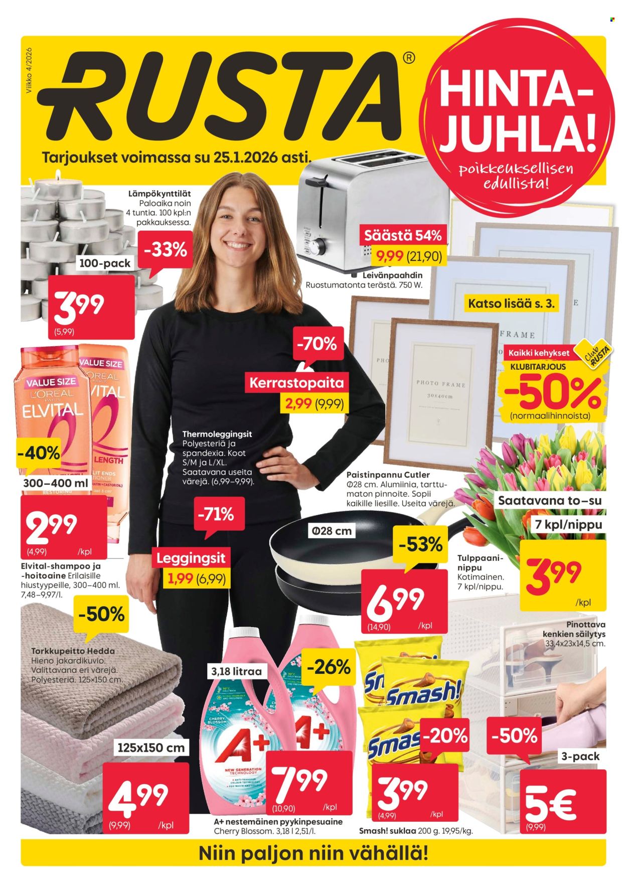 Rusta tarjoukset - 19.01.2026 - 25.01.2026. Sivu 1