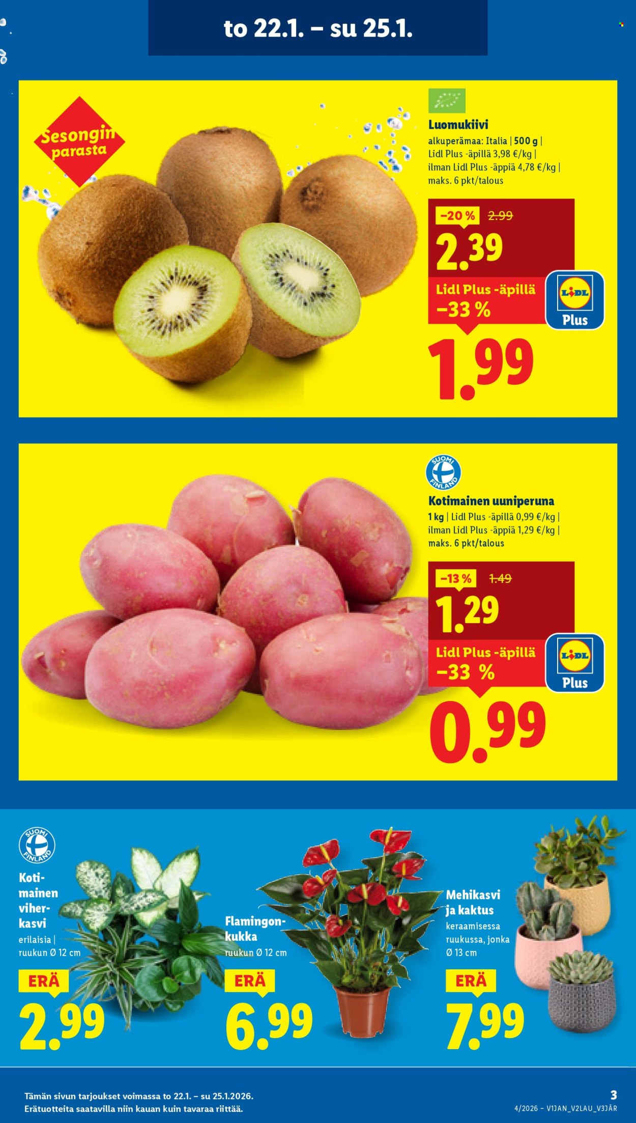 Lidl tarjoukset - 22.01.2026 - 28.01.2026. Sivu 3