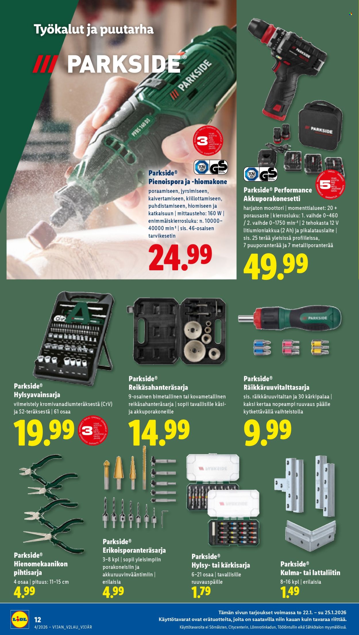 Lidl tarjoukset - 22.01.2026 - 28.01.2026. Sivu 16