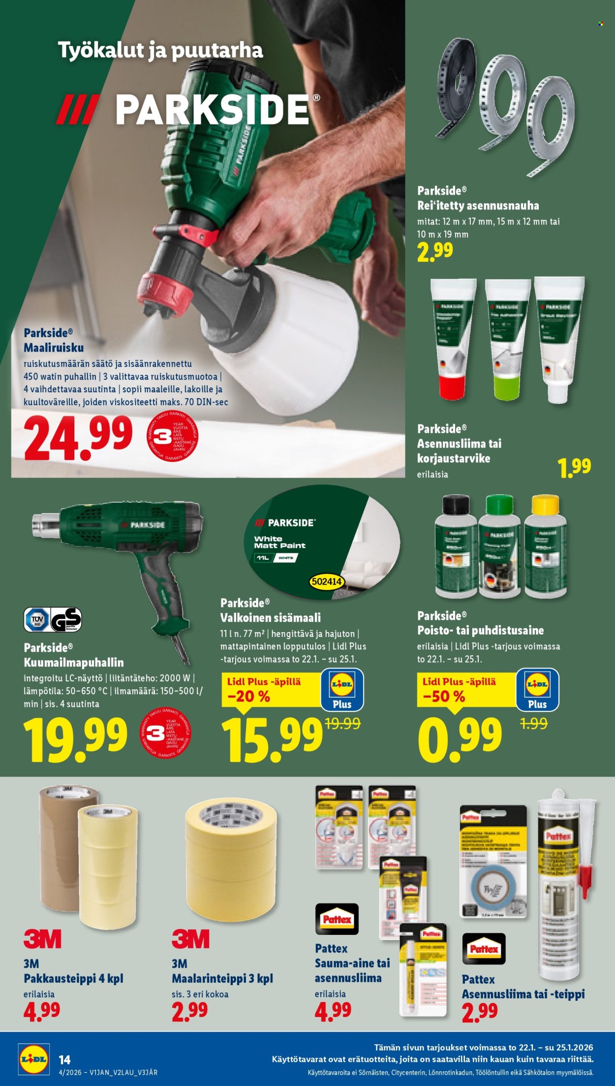 Lidl tarjoukset - 22.01.2026 - 28.01.2026. Sivu 18