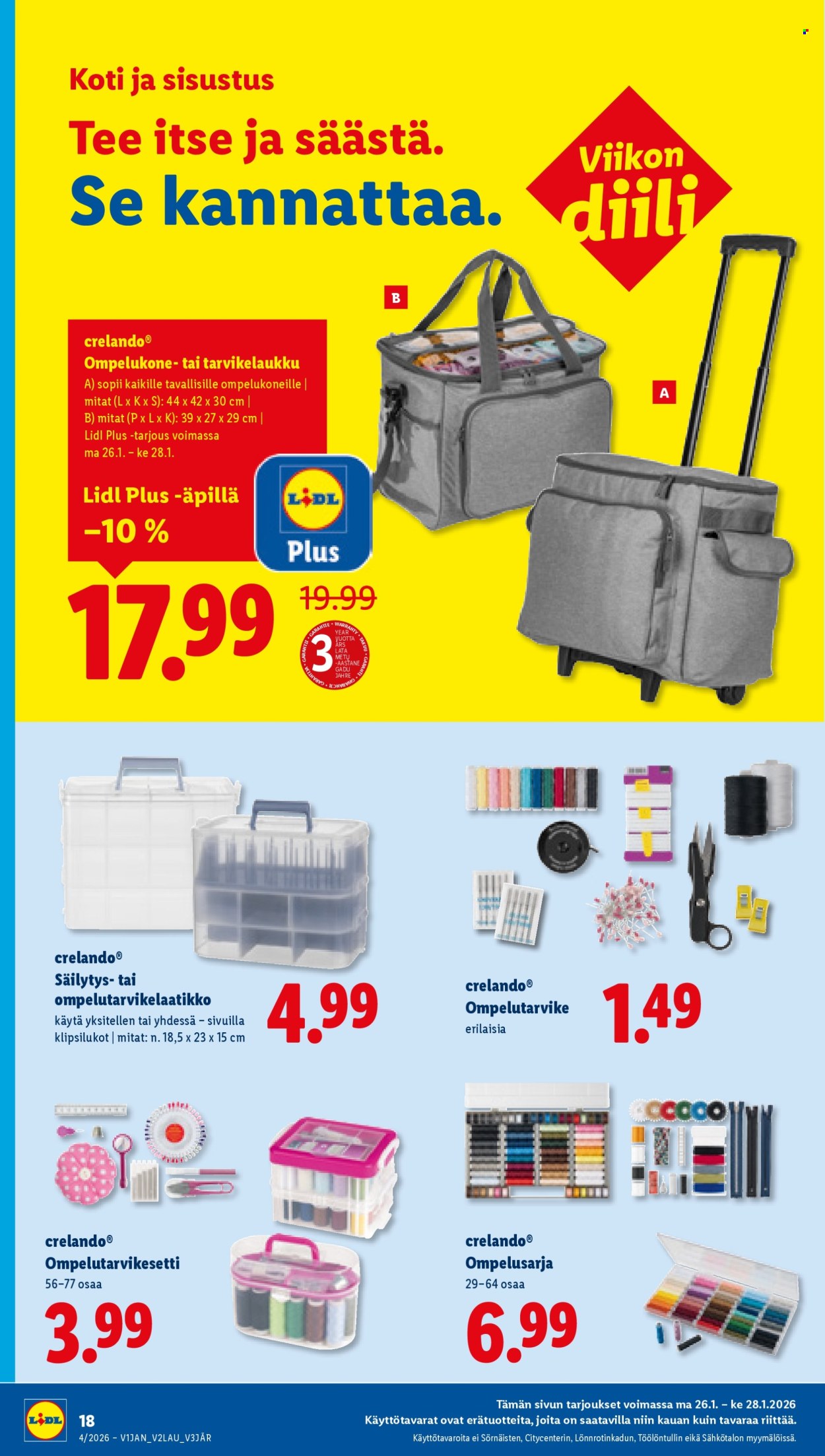 Lidl tarjoukset - 22.01.2026 - 28.01.2026. Sivu 24