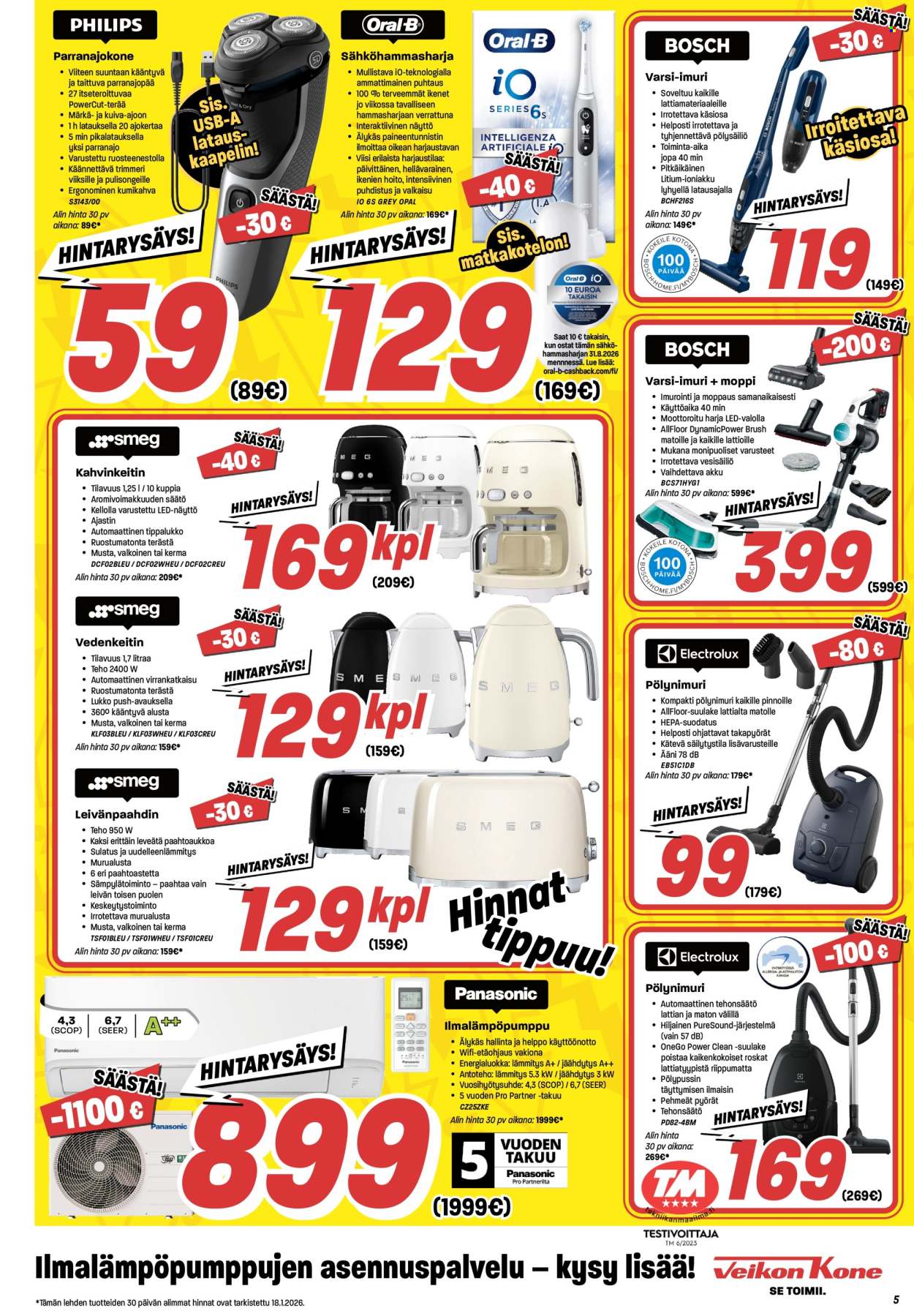 Veikon Kone tarjoukset - 19.01.2026 - 01.02.2026. Sivu 5