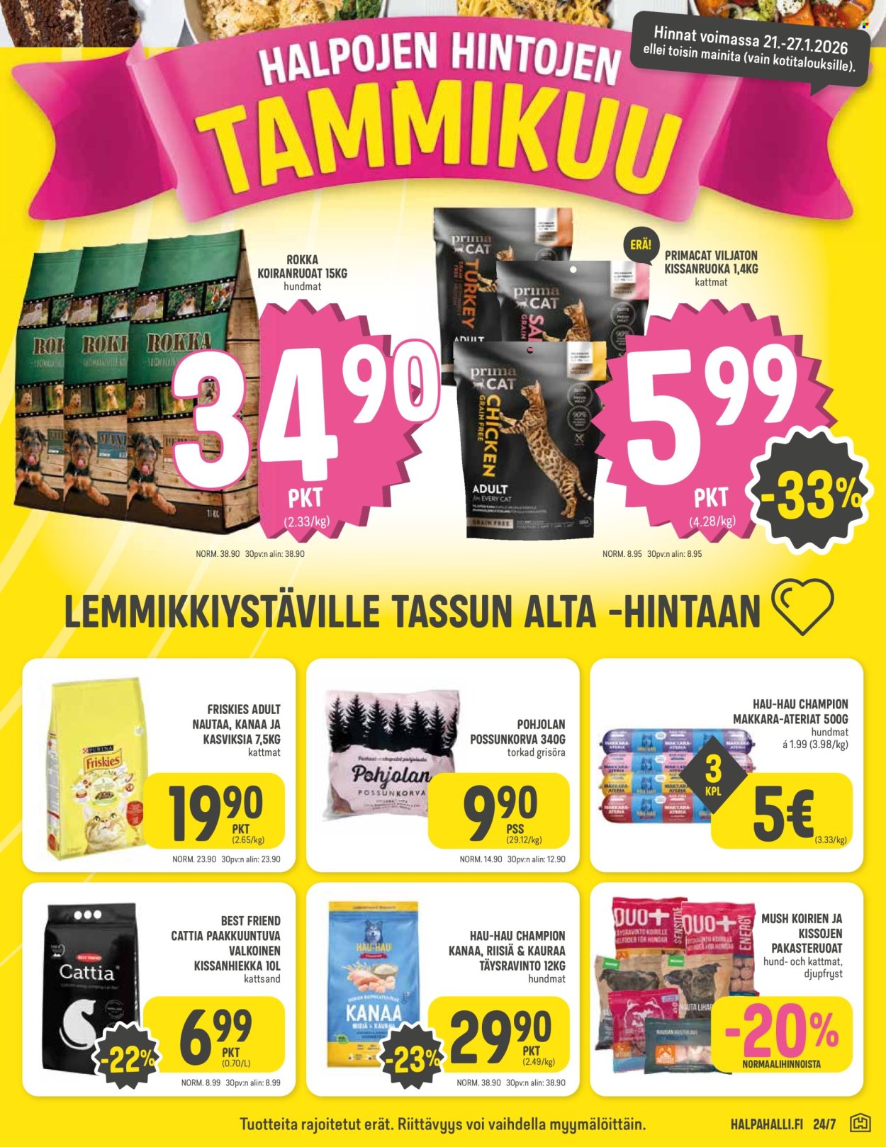 HalpaHalli tarjoukset - 21.01.2026 - 27.01.2026. Sivu 3