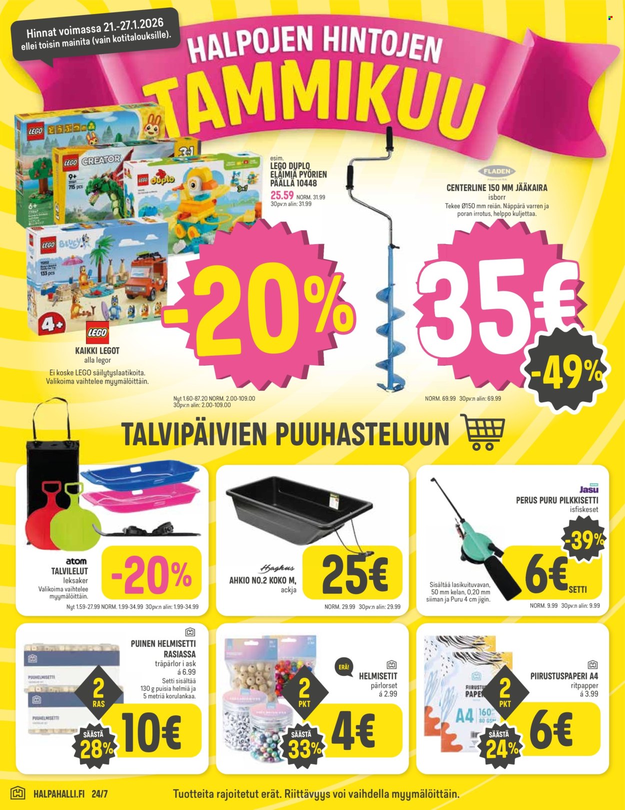 HalpaHalli tarjoukset - 21.01.2026 - 27.01.2026. Sivu 4