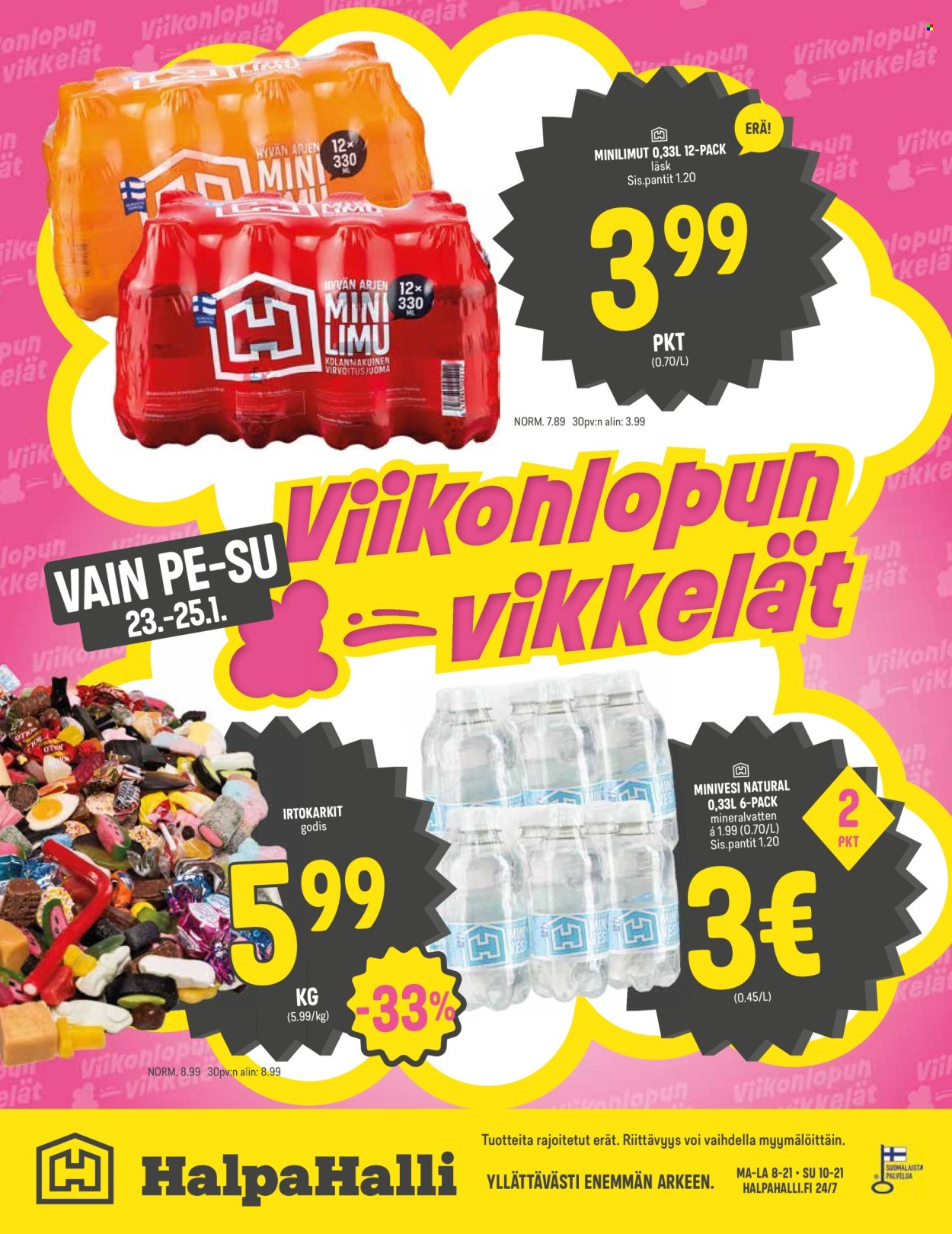 HalpaHalli tarjoukset - 21.01.2026 - 27.01.2026. Sivu 8
