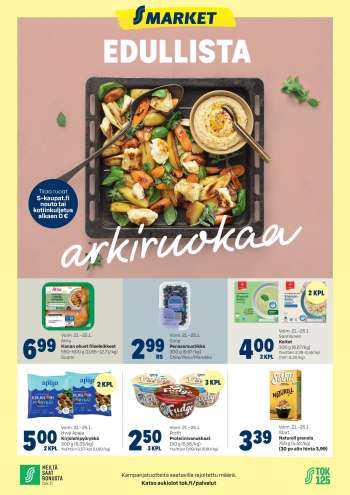 S-market tarjoukset  - 21.01.2026 - 25.01.2026.