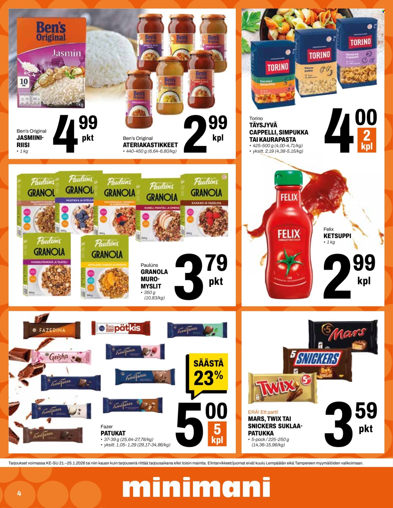 Minimani tarjoukset - 21.01.2026 - 25.01.2026. Sivu 4