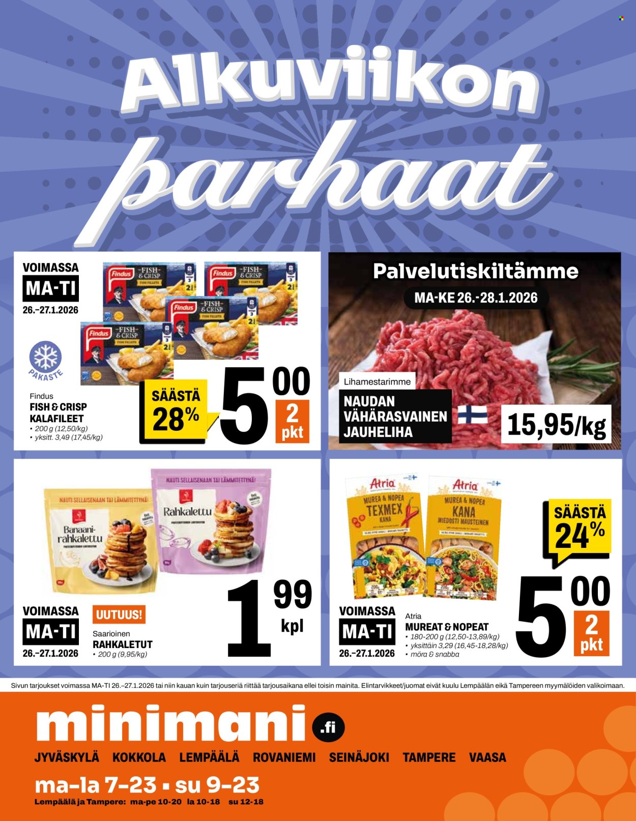 Minimani tarjoukset - 21.01.2026 - 25.01.2026. Sivu 8