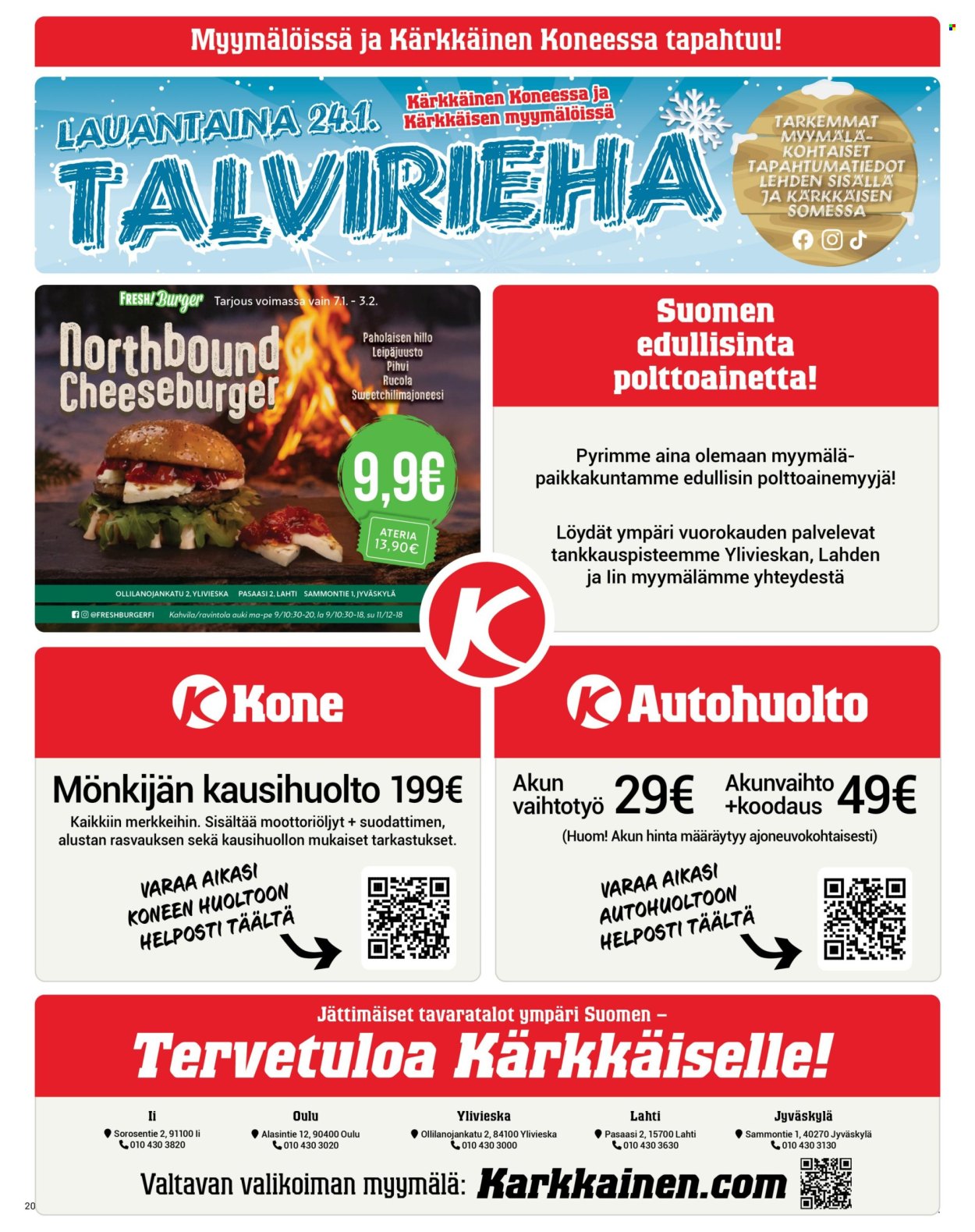 Kärkkäinen tarjoukset - 21.01.2026 - 03.02.2026. Sivu 20