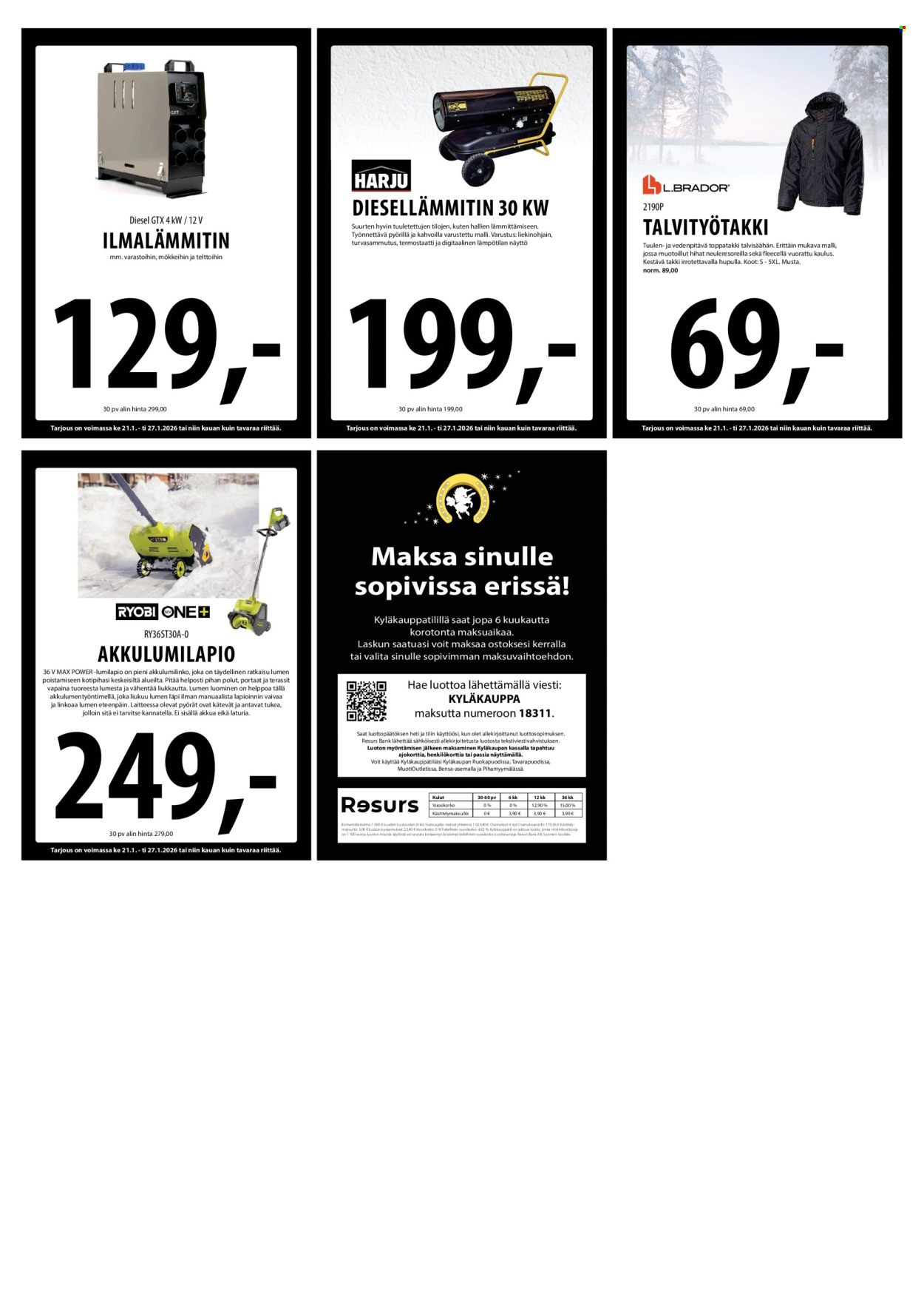 Tuuri tarjoukset - 21.01.2026 - 27.01.2026. Sivu 16