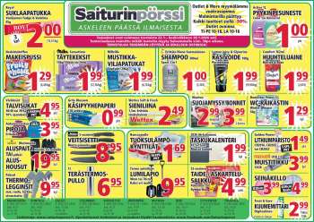 Saiturinpörssi tarjoukset  - 22.01.2026 - 28.01.2026.