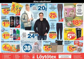 Löytötex tarjoukset  - 21.01.2026 - 27.01.2026.