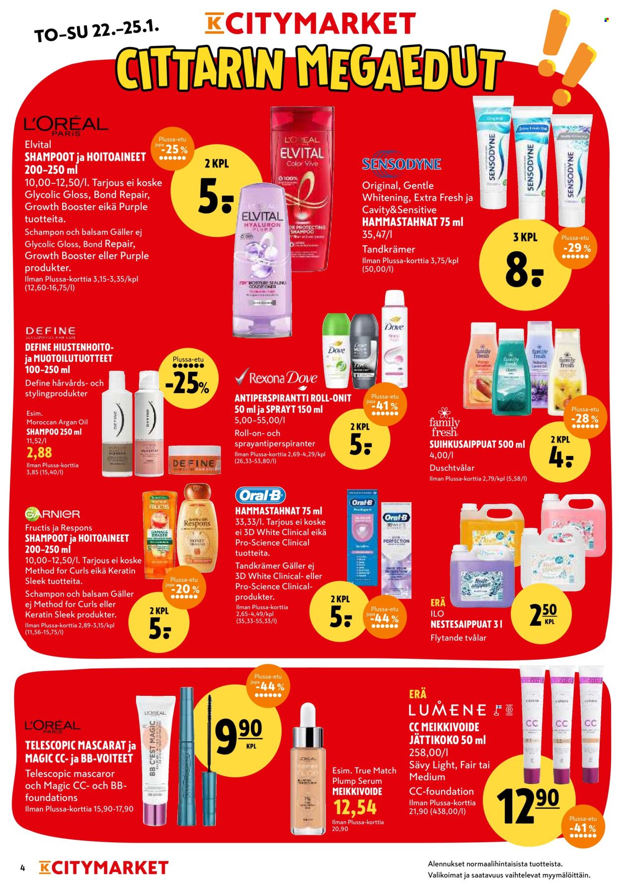 K-citymarket tarjoukset - 22.01.2026 - 25.01.2026. Sivu 4