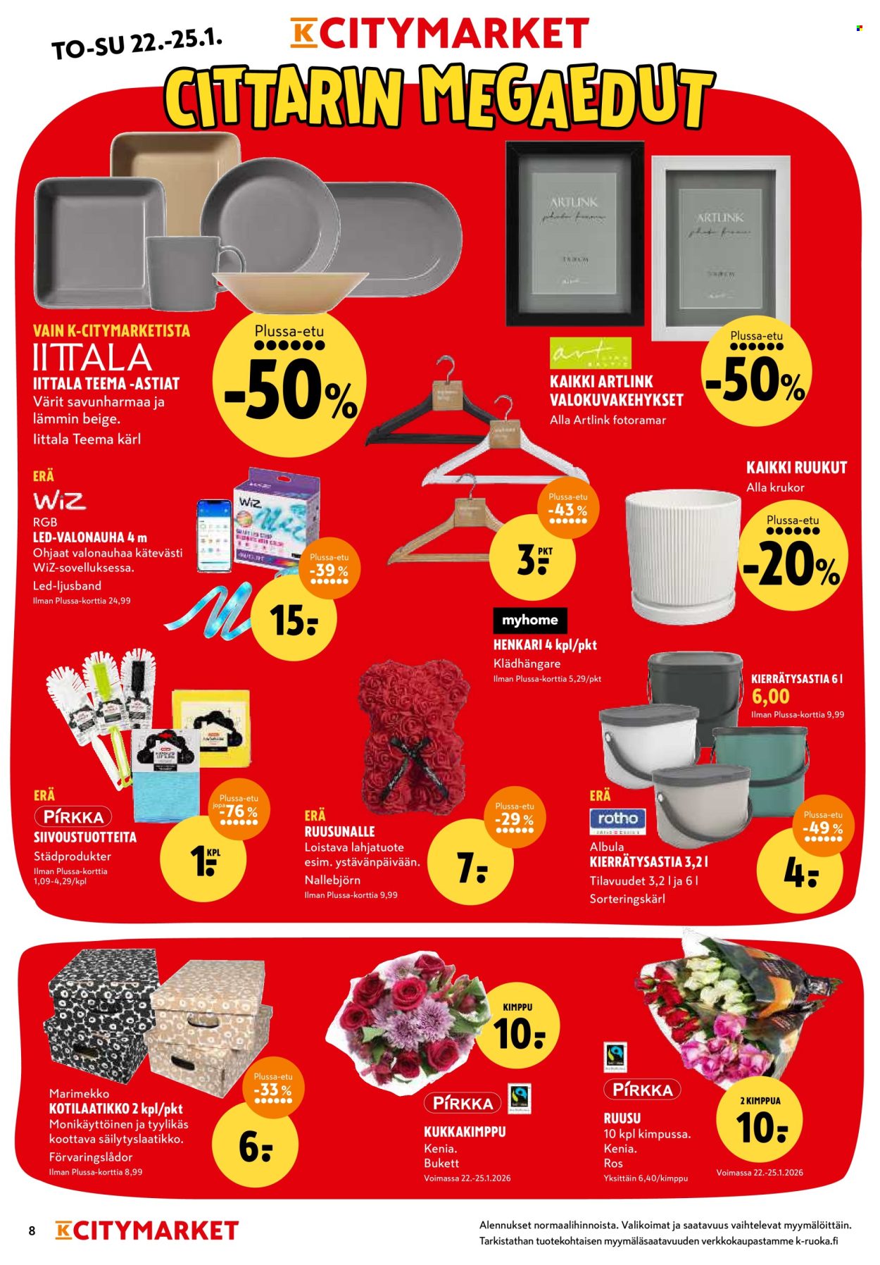 K-citymarket tarjoukset - 22.01.2026 - 25.01.2026. Sivu 8