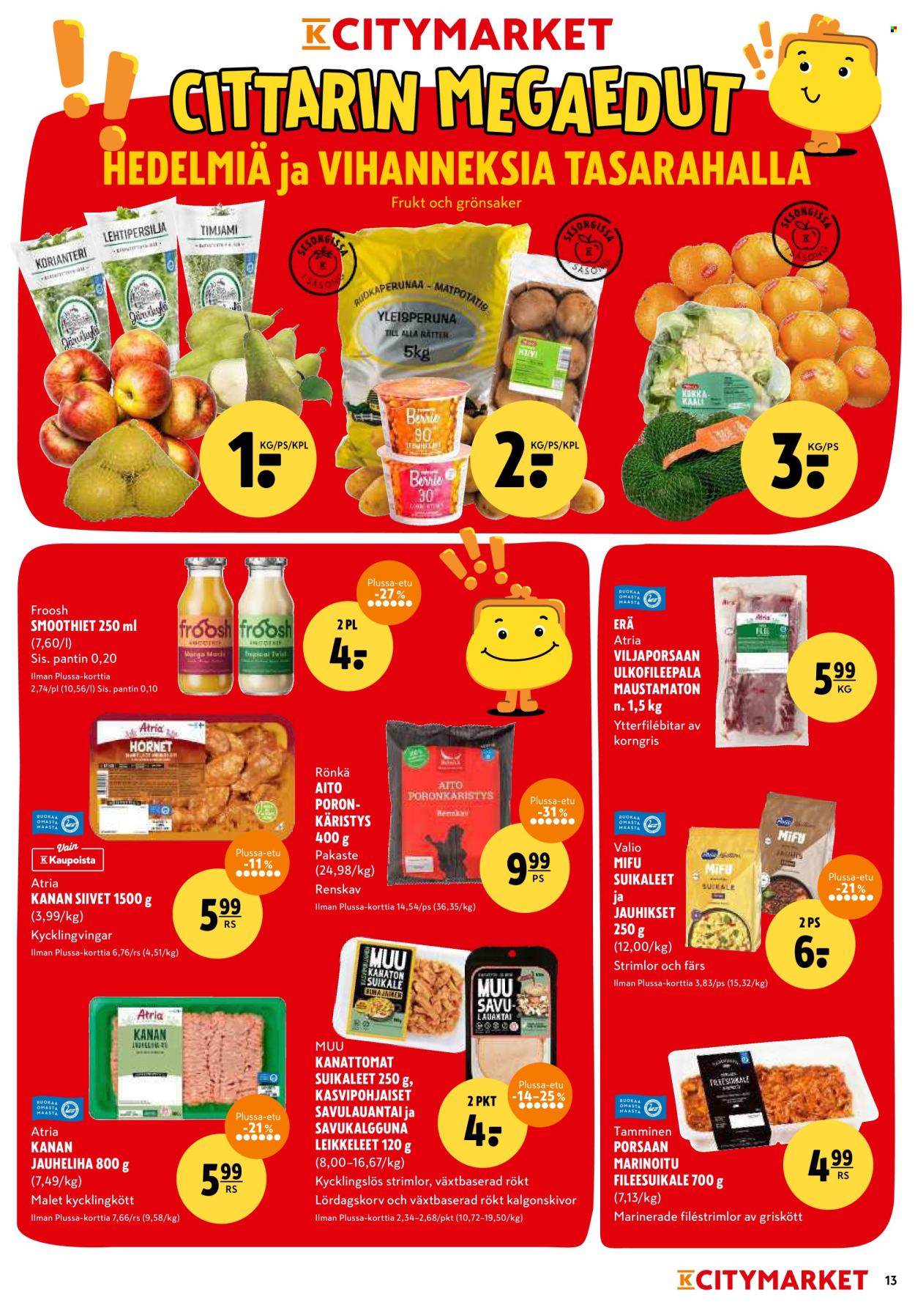 K-citymarket tarjoukset - 22.01.2026 - 25.01.2026. Sivu 13