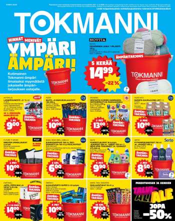 Tokmanni tarjoukset  - 26.01.2026 - 01.02.2026.