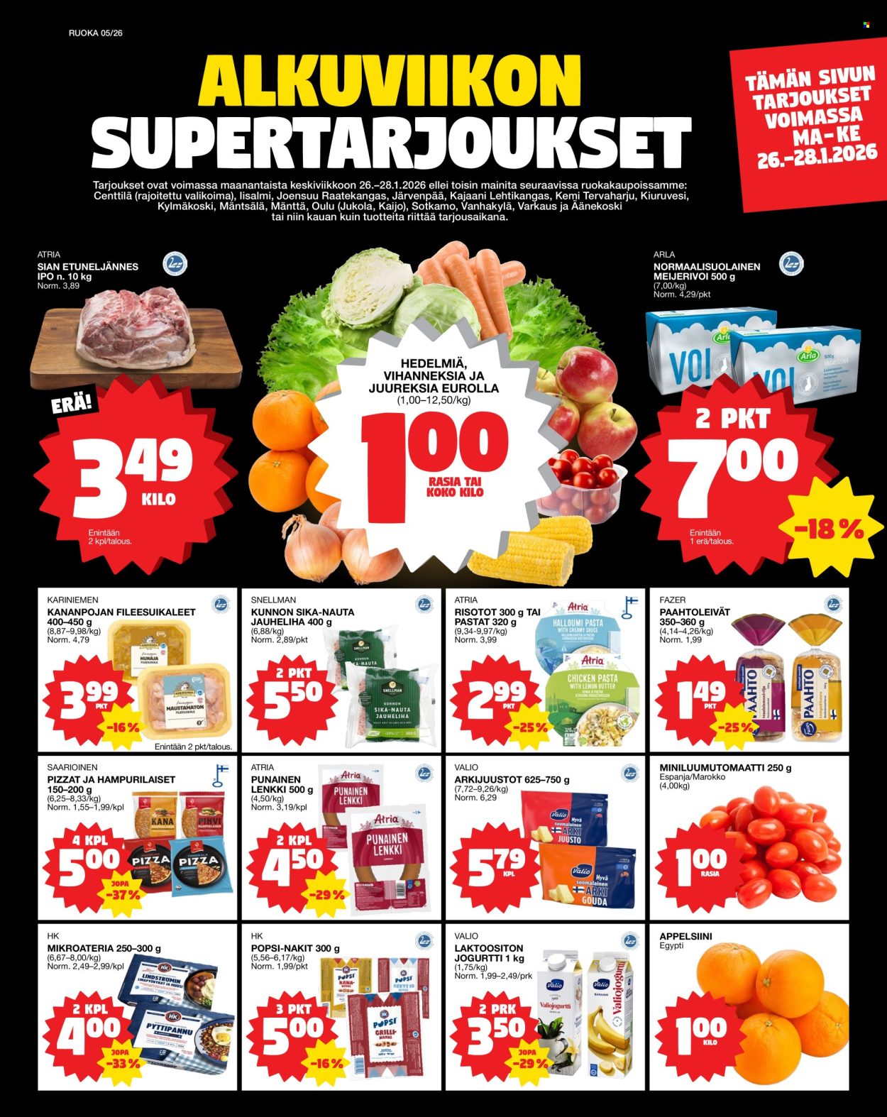 Tokmanni tarjoukset - 26.01.2026 - 28.01.2026. Sivu 1