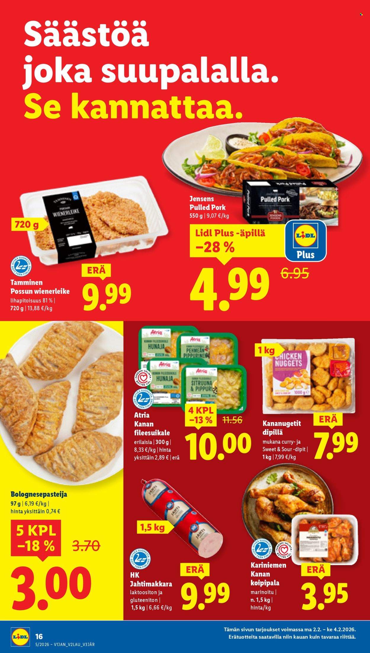 Lidl tarjoukset - 29.01.2026 - 04.02.2026. Sivu 20