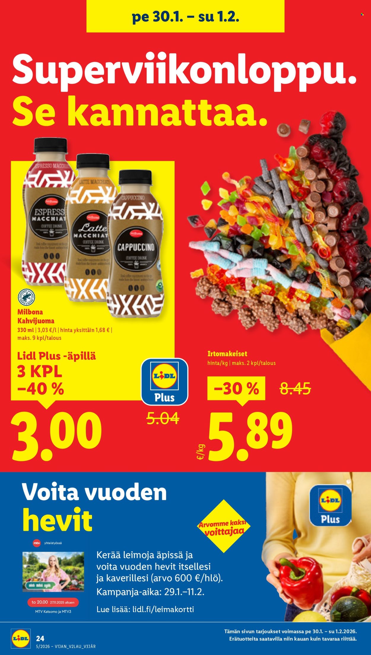 Lidl tarjoukset - 29.01.2026 - 04.02.2026. Sivu 30