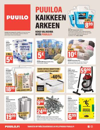 Puuilo tarjoukset  - 26.01.2026 - 15.02.2026.