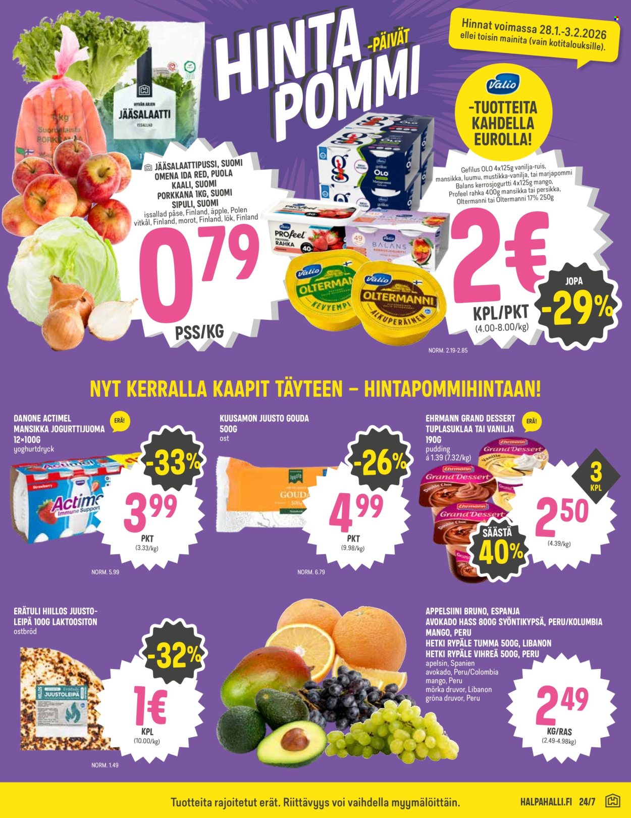 HalpaHalli tarjoukset - 28.01.2026 - 03.02.2026. Sivu 3