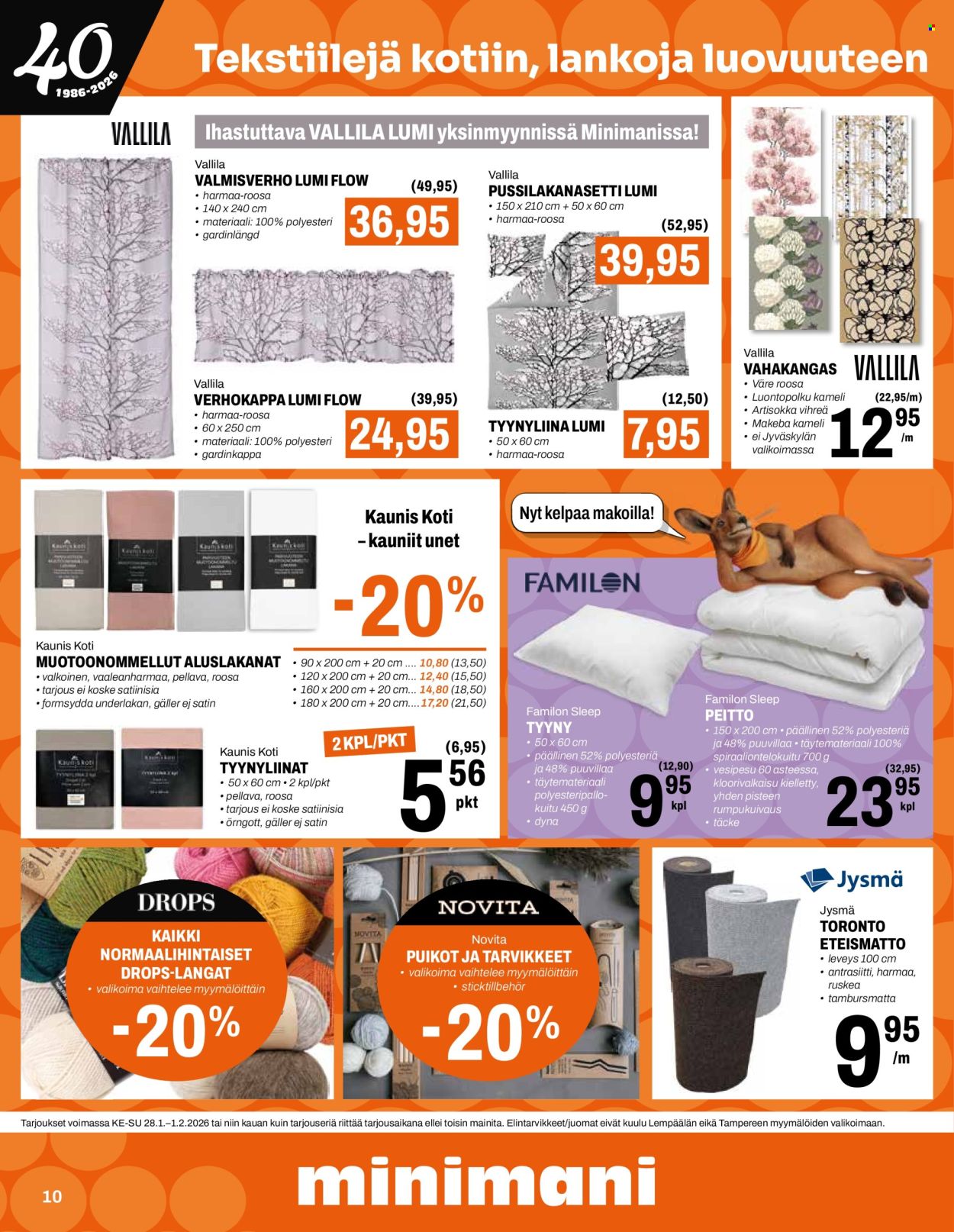 Minimani tarjoukset - 28.01.2026 - 01.02.2026. Sivu 10
