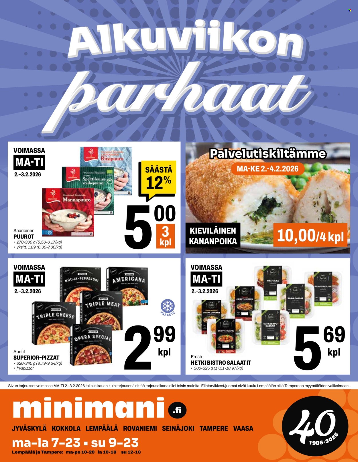 Minimani tarjoukset - 28.01.2026 - 01.02.2026. Sivu 12