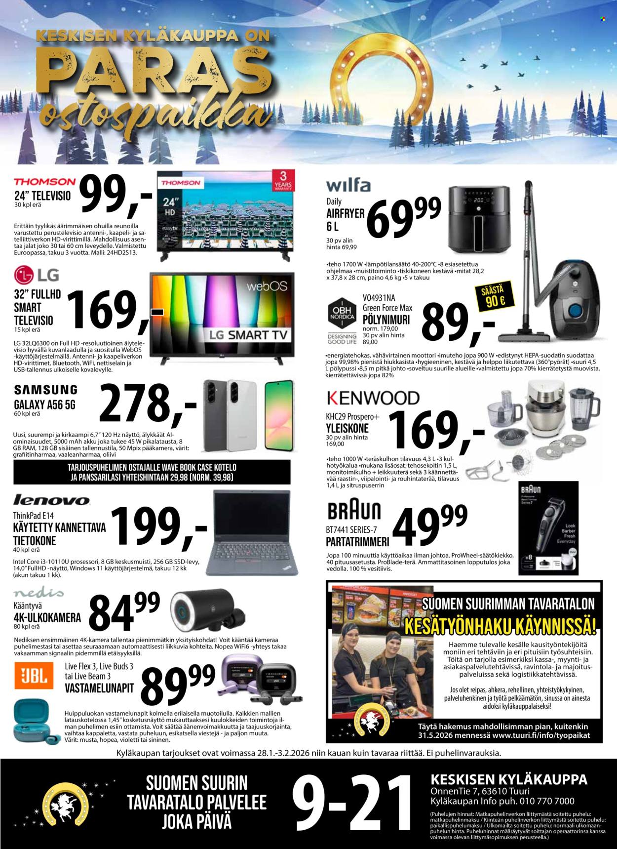Tuuri tarjoukset - 28.01.2026 - 03.02.2026. Sivu 1