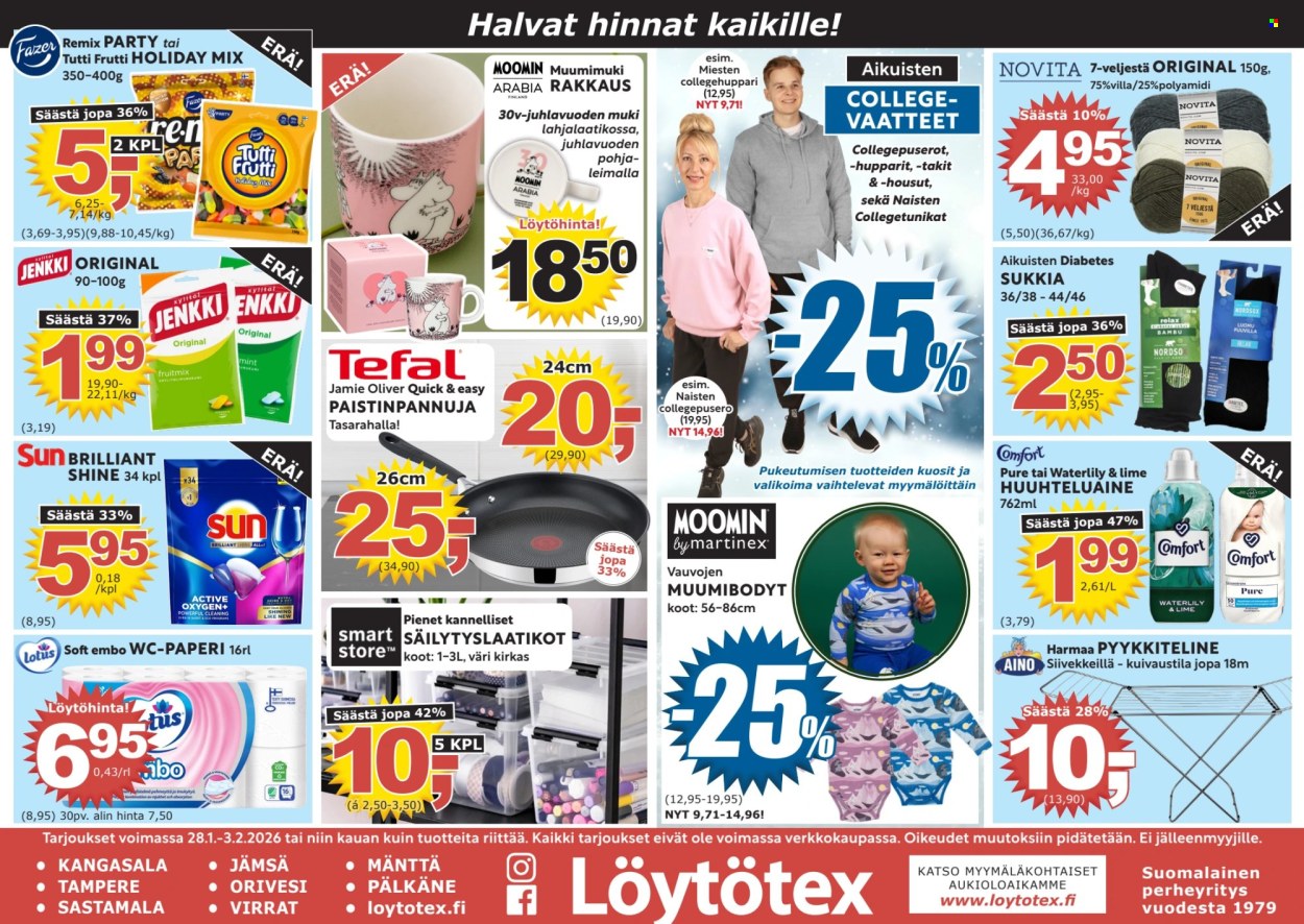 Löytötex tarjoukset - 28.01.2026 - 03.02.2026. Sivu 1