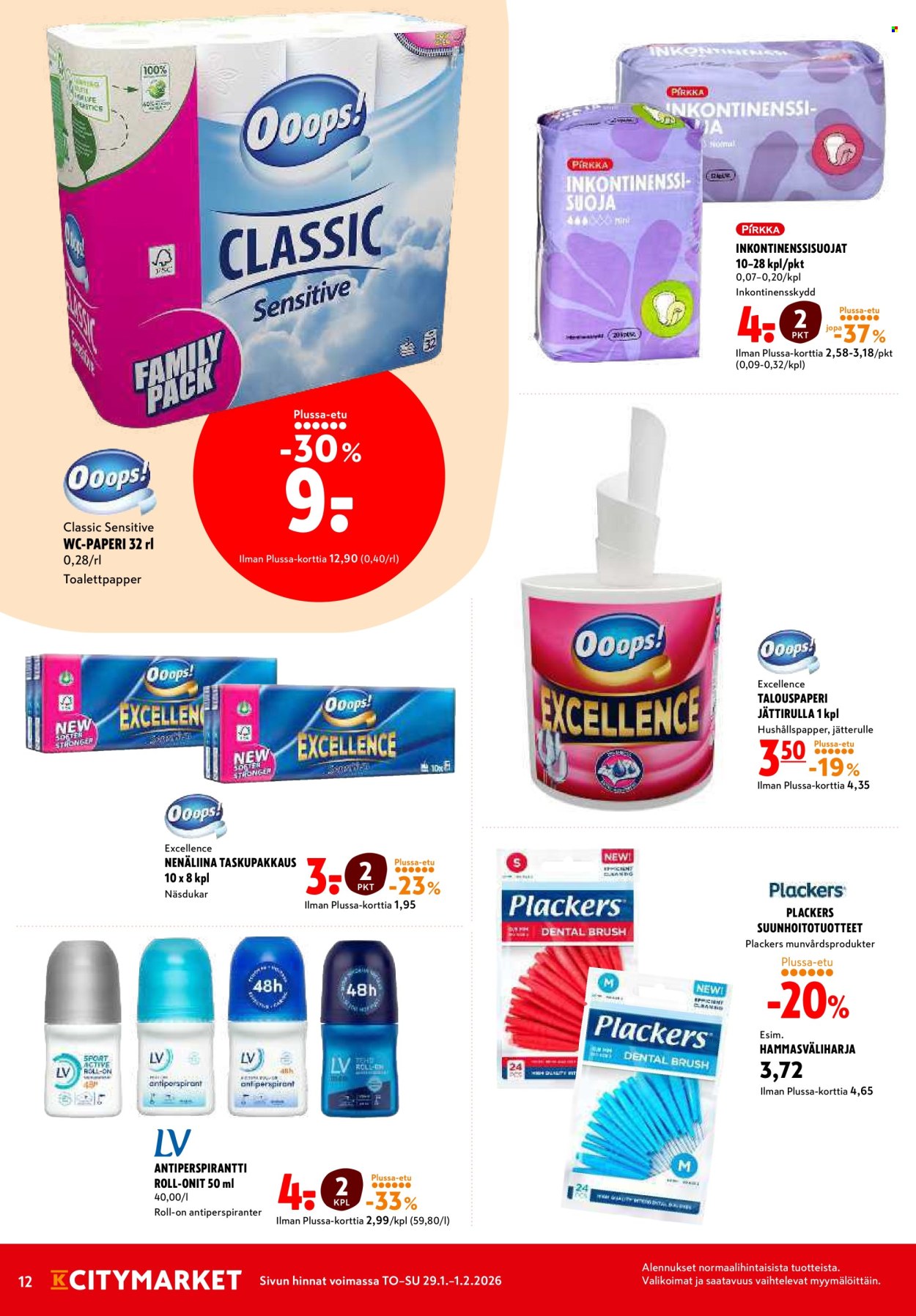 K-citymarket tarjoukset - 29.01.2026 - 01.02.2026. Sivu 12