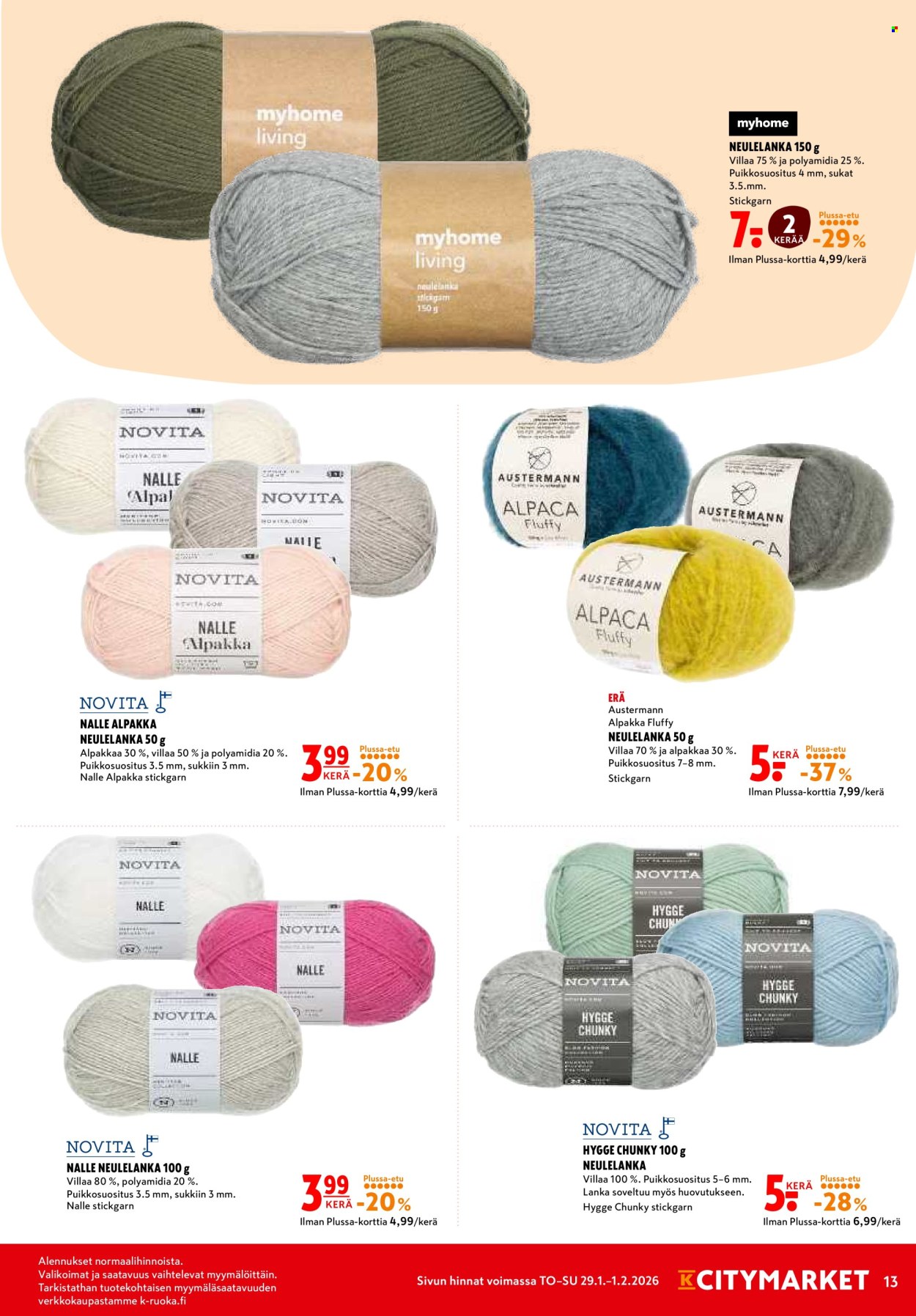 K-citymarket tarjoukset - 29.01.2026 - 01.02.2026. Sivu 13