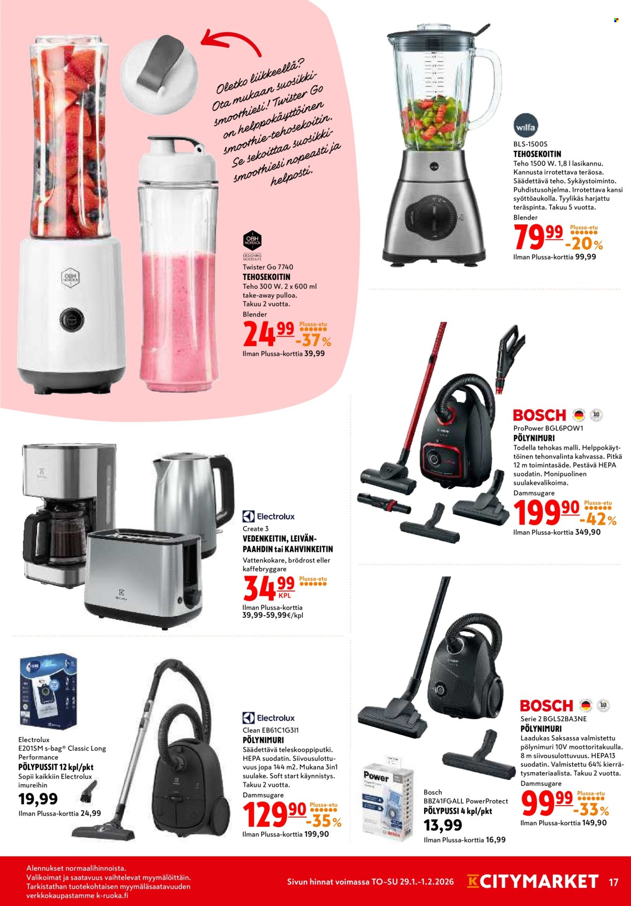 K-citymarket tarjoukset - 29.01.2026 - 01.02.2026. Sivu 17