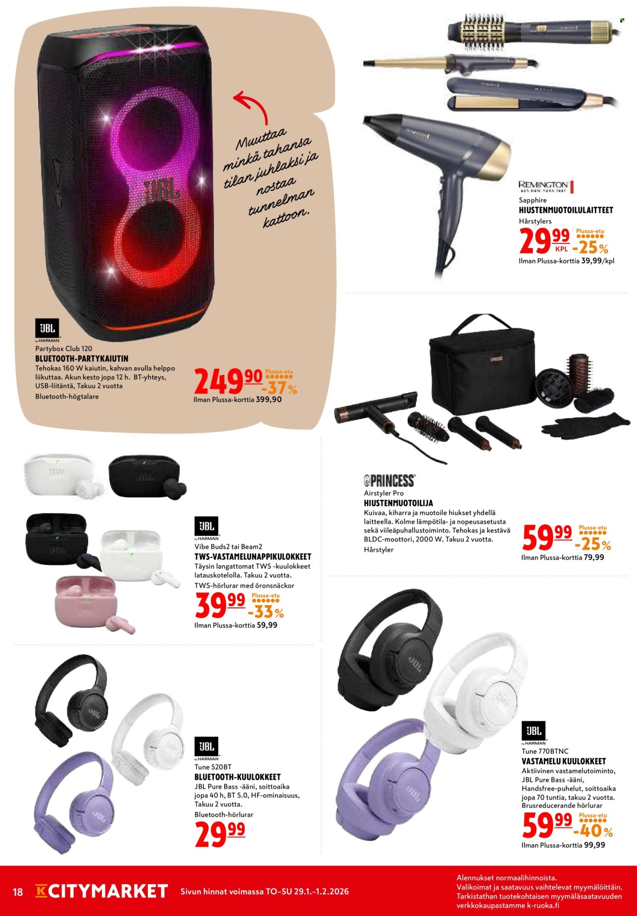 K-citymarket tarjoukset - 29.01.2026 - 01.02.2026. Sivu 18